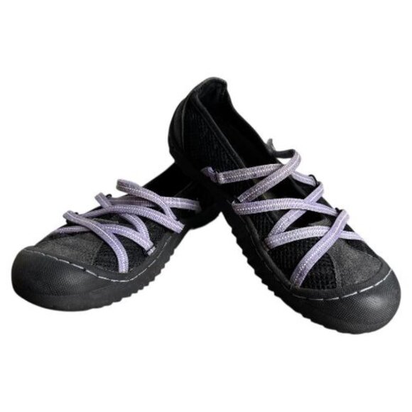 J-41 Jeep Adventure On Black Mesh Walking Shoes Comfort Slip On Women's Size 7M - Picture 2 of 11